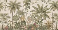 Motif de la fresque Serre Botanique